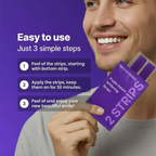 SmileyStrips - Purple Teeth Whitening Strips